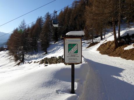 Skirama Dolomiti: milieuvriendelijkheid van de skigebieden – Milieuvriendelijkheid Pejo 3000