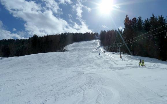 Skigebieden voor gevorderden en off-piste skiërs Rofangebergte – Gevorderden, off-piste skiërs Tirolina (Haltjochlift) – Hinterthiersee