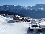Accommodaties bij het bergstation van de gondellift