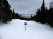 Start van een buckelpiste