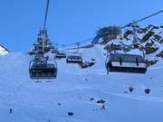 TOP Wurmkogl II - 4-persoons hogesnelheidsstoeltjeslift (koppelbaar) met kap