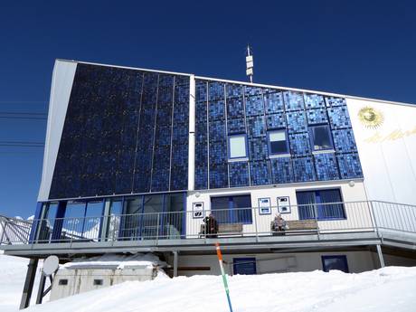 Albula-Alpen: milieuvriendelijkheid van de skigebieden – Milieuvriendelijkheid St. Moritz – Corviglia