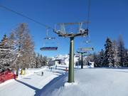 Grual-Monte Grual - 4-persoons vaste stoeltjeslift