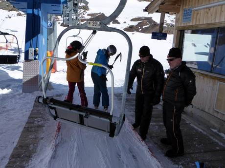 5 Tiroolse gletsjers: vriendelijkheid van de skigebieden – Vriendelijkheid Stubaier Gletscher