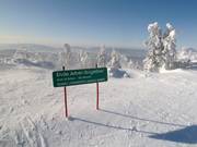 Einde skigebied Arber