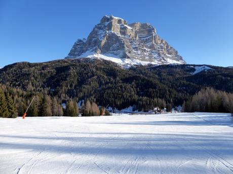 Skigebieden voor beginners in de provincie Belluno – Beginners Civetta – Alleghe/Selva di Cadore/Palafavera/Zoldo