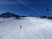 Makkelijke dalafdaling naar Kaprun