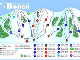 Pistekaart Volen – Yakhroma