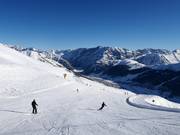 Piste bij de gondellift Carosello 3000