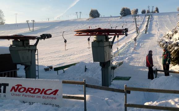 Alb-Donau-district: beste skiliften – Liften Halde – Westerheim