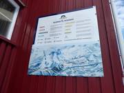 Informatiebord bij het dalstation