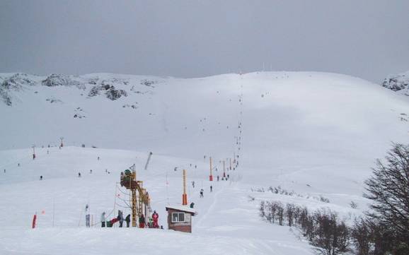 Grootste hoogteverschil in de provincie Neuquén – skigebied Chapelco