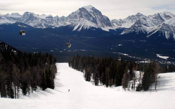 Beste skigebied in Alberta's Rockies – Beoordeling Lake Louise