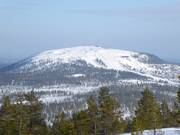 Uitzicht op het skigebied Idre Fjäll