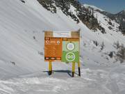 Informatiebord bij het funpark