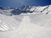 Afdaling B-Russi-Run vanaf de Gemsstock