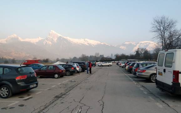 Faucigny Grand Massif: bereikbaarheid van en parkeermogelijkheden bij de skigebieden – Bereikbaarheid, parkeren Le Grand Massif – Flaine/Les Carroz/Morillon/Samoëns/Sixt