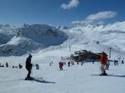 Panorama bij de Trovière in Tignes