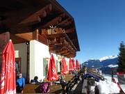 Geniet van de zonsondergang op de Galtalm