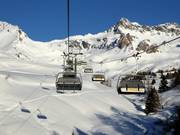 Valbiolo - 4-persoons hogesnelheidsstoeltjeslift (koppelbaar) met kap