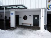 Verzorgde sanitaire voorzieningen bij het dalstation