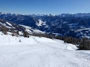 Moeilijke piste in het skigebied Sillian