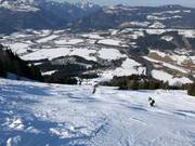 Moeilijke dalafdaling Die Schwarze