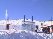 Pistekaart in het skigebied La Parva