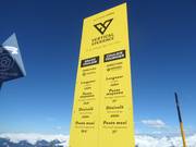 Extreem moeilijke afdalingen: Grand Couloir en Couloir Tournier