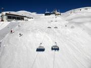 Zeer goede pistepreparatie bij de Panoramabahn