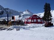 Prachtig op de piste Hahnenmoos-Geils