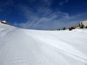 Geprepareerde piste op de Feuerkogel