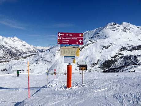 Mattertal: oriëntatie in skigebieden – Oriëntatie Zermatt/Breuil-Cervinia/Valtournenche – Matterhorn