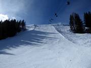 Moeilijke piste naar Ellmau