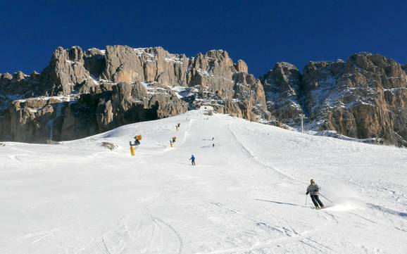 Skiën in Karersee (Carezza al Lago)