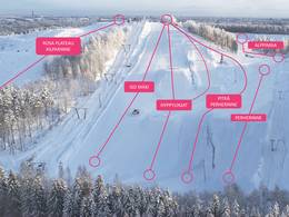 Skigebied Sveitsin Hiihtokeskus – Hyvinkää