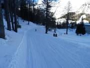 Skiweg naar Hahnlgraben