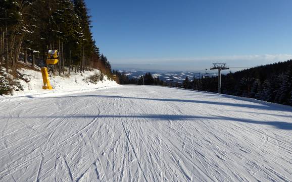 Skigebieden voor beginners in het district Neunkirchen – Beginners Mönichkirchen/Mariensee