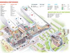 Pistekaart SnowWorld Zoetermeer