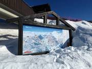 Informatiebord bij het dalstation