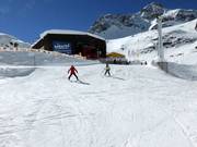Beginnersgebied bij het middenstation