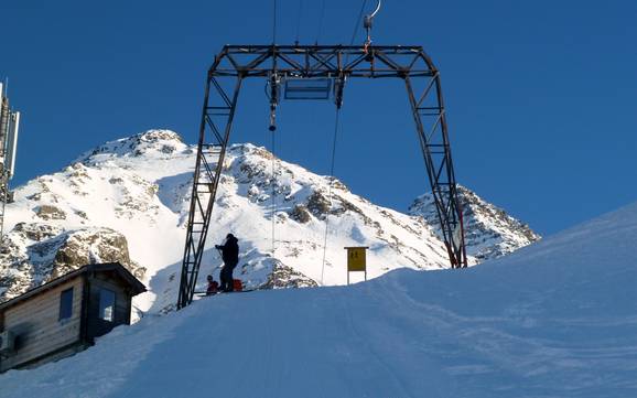 Bregaglia Engadin: beste skiliften – Liften Aela – Maloja