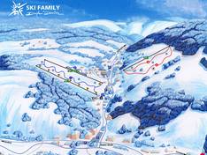 Pistekaart Dolní Dvůr