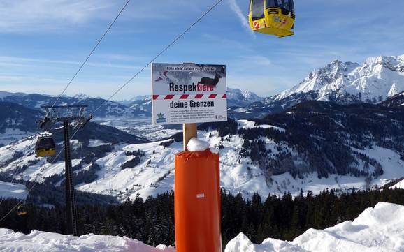 Hochkönig: milieuvriendelijkheid van de skigebieden – Milieuvriendelijkheid Hochkönig – Maria Alm/Dienten/Mühlbach