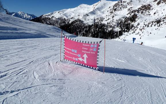 San Martino di Castrozza/Passo Rolle/Primiero/Vanoi: oriëntatie in skigebieden – Oriëntatie San Martino di Castrozza