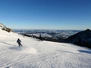 Piste bij de stoeltjeslift Jochalpe