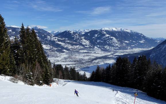 Grootste hoogteverschil in de Lienzer Dolomieten – skigebied Hochstein – Lienz