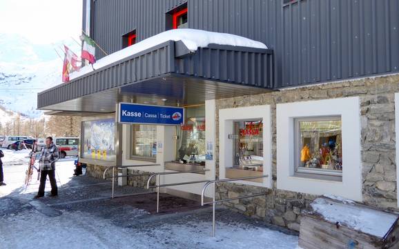 Ortlergebiet: netheid van de skigebieden – Netheid Sulden am Ortler (Solda all'Ortles)