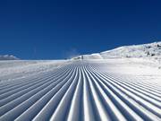 Perfect geprepareerde piste in het skigebied Grimentz/Zinal