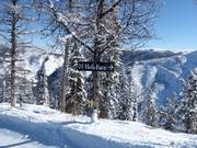 Extreem moeilijke afdaling Heli-Face